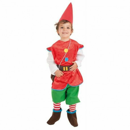 Costume for Children Gnome (6 Pieces) - 7-9 Years