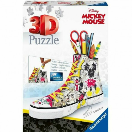 3D Pusle Ravensburger Sneaker Mickey Mouse (108 Tükid, osad)