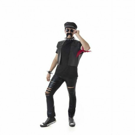 Costume for Adults Biker (6 Pieces) - XL