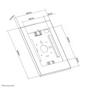 Planšete Neomounts WL15-650WH1 11" Balts