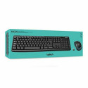Klaviatuur ja Juhtmevaba Hiir Logitech 920-004513 Must Hispaaniakeelne Qwerty QWERTY