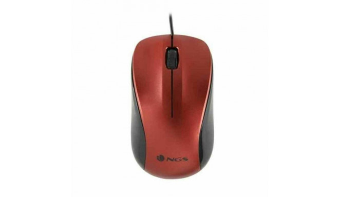 Оптическая мышь NGS NGS-MOUSE-1092 Красный 1200 DPI