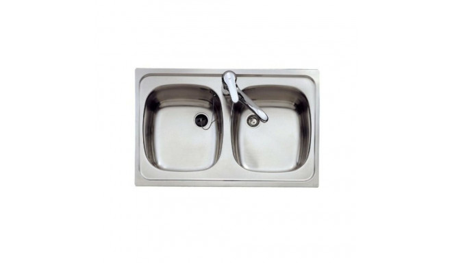 Sink with Two Basins Teka E/50 2C