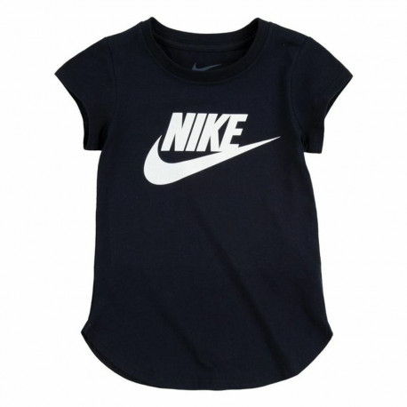 Child's Short Sleeve T-Shirt Nike Futura SS Black - 1 year