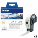 Рулон этикеток Brother DK-11204 17 x 54 mm (3 штук)