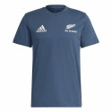 Vīriešu Krekls ar Īsām Piedurknēm Adidas All Blacks - S