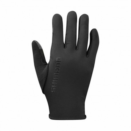 Cycling Gloves Shimano Windbreak Race Black - S