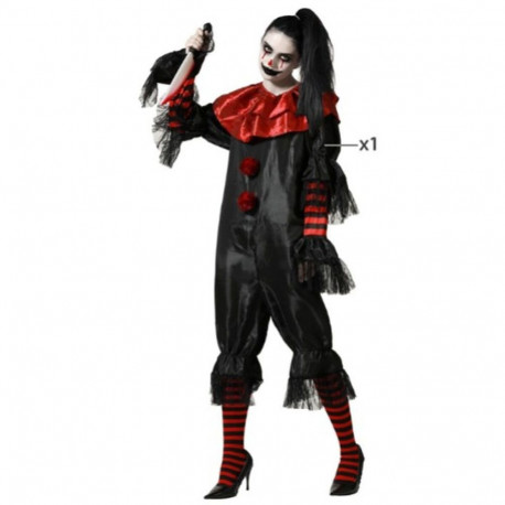 Costume for Adults Evil Female Clown - M/L
