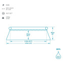 Piepūšamais Baseins Bestway Zils 3200 L 305 x 66 cm