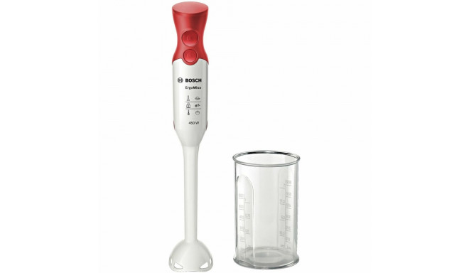 Hand-held Blender BOSCH MSM64010 White Red 450 W