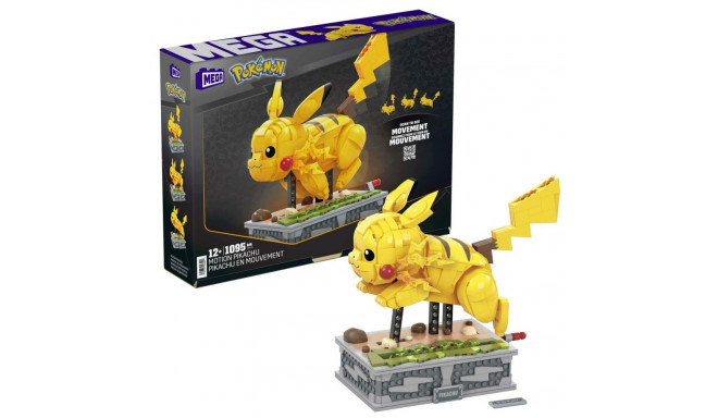 Construction kit Pokémon Mega Construx - Motion Pikachu 1095 Pieces