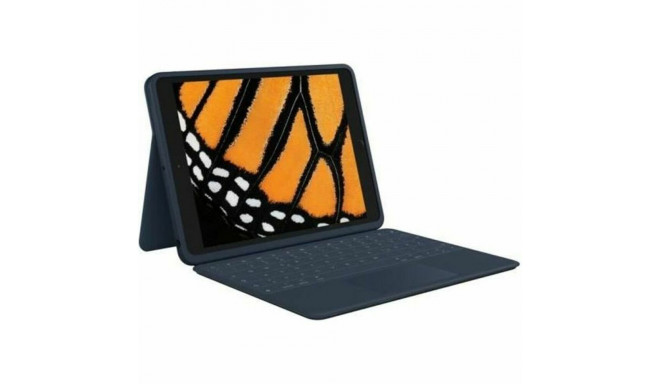 Bluetooth Klaviatuur, millel on Tahvelarvuti Tugi Logitech 920-010362 iPad (7th gen) AZERTY