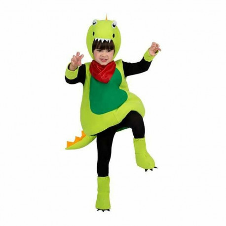 Costume for Children My Other Me Green Dinosaur - 3-4 Years