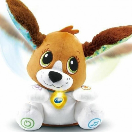 Soft toy with sounds Vtech Baby Doggie Talks With Me FR Multicolour (1 Piece)