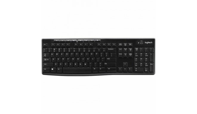 Juhtmevaba Klaviatuur Logitech Prantsuse Must AZERTY