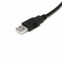 Кабель USB A — USB B Startech USB2HAB30AC          Чёрный