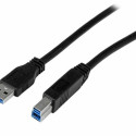 USB A to USB B Cable Startech USB3CAB2M            Black