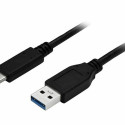 USB A to USB C Cable Startech USB315AC1M           Black