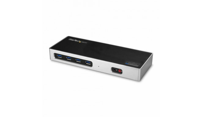 USB-jaotur Startech DK30A2DH Must/Hõbedane Hõbedane 40 W
