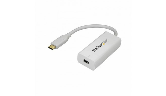 USB C to Mini DisplayPort Adapter Startech CDP2MDP              White 4K Ultra HD