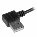 USB-kaabel-Mikro USB Startech USB2AUB2RA2M         Must