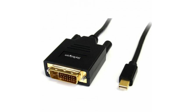 Mini DisplayPort-DVI Adapter Startech MDP2DVIMM6           (1,8 m) Must 1.8 m