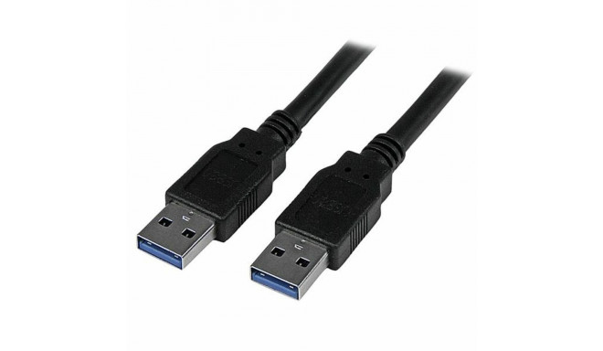 USB Cable 3.0 Startech USB3SAA3MBK 3 m Black