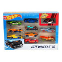 Sõidukite Mängukomplekt Hot Wheels Metall (10 Pcs)