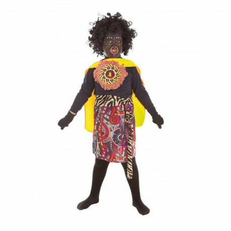 Costume for Children African Man Jungle (3 Pieces) - 7-9 Years