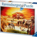 Pusle Ravensburger Massai Pride (3000  Tükid, osad)