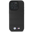 BMW BMHMP16L23PUSPK iPhone 16 Pro 6.3" black/black hardcase M Perforated And Stitched Line MagSafe