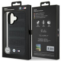 BMW BMHMP16S23PUSPK iPhone 16 6.1" black/black hardcase M Perforated And Stitched Line MagSafe