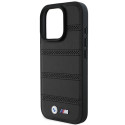 BMW BMHMP16L23PUSPK iPhone 16 Pro 6.3" black/black hardcase M Perforated And Stitched Line MagSafe