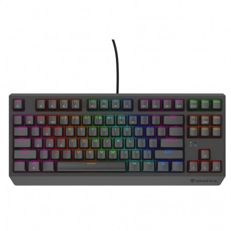 Genesis THOR 230 | Mechanical Gaming Keyboard | Wired | US | Outemu Red | Black
