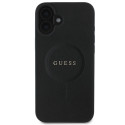 Guess GUHMP16MPSAHMCK iPhone 16 Plus 6.7" black/black hardcase Saffiano Classic Logo MagSafe
