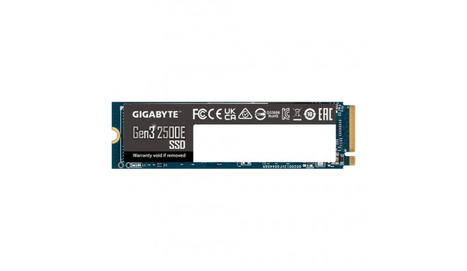 Gigabyte SSD G325E500G 500 GB PCIe 3.0x4 NVMe1.3 tahkis-ketas lugemiskiirus 2300 MB/s kirjutamiskiir