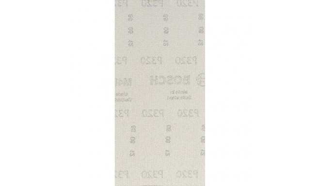 BOSCH Mesh structure sanding sheet M480 93x186 K320 10x - 2608900750 EXPERT RANGE