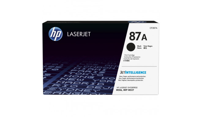 Tooner HP CF287A Black/must 8550lk LaserJet Enterprise Flow MFP M527c/z/dn/f/dnm M506dn/n/x, Pro M50
