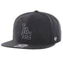 47 Brand Los Angeles Dodgers No Shot 47 Captain B-NSHOT12WBP-BKD Cap (One size)