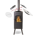 BonFeu BonCarré Garden Fireplace Black 3503