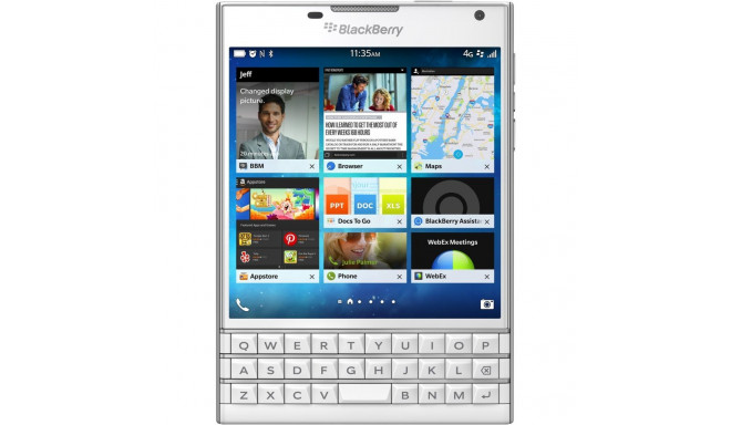 "BlackBerry Passport 32GB pure white QWERTZ DE"