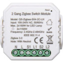 "Akuvox Akubela 2 Gang ZigBee Switch Module"