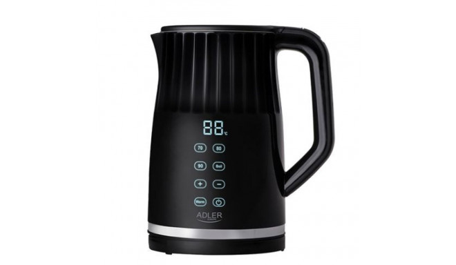 Kettle 1,7l LED temp. regul. AD 135