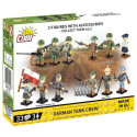 Blocks German tank crew 3 figurines