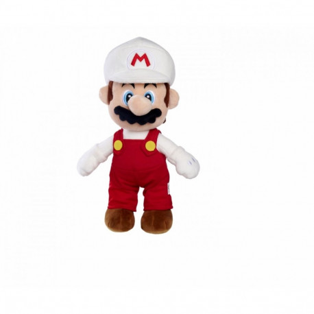 Mascot Mario Fire Mario Plush, 30 cm