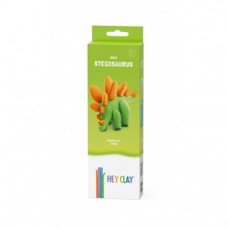 Plastic mass Hey Clay Dinos Stegosaurus