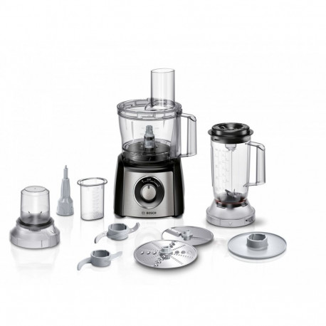 The Bosch MultiTalent 3 MCM3PM38 is a compact and versatile food processor designed