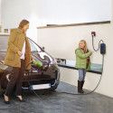 Mobile EV charger with adjustable 2in1