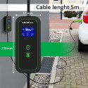 Mobile EV charger with adjustable 2in1