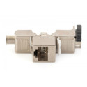 Module Keystone RJ45 (8P8C) cat. 6A STP, LSA, tool free